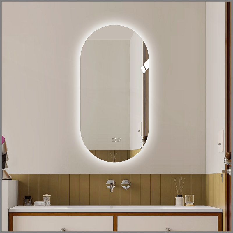 Miroir mural de salle de bain 48 * 24 pouces, 48*24