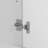 Multi-Functional Tipping Bucket Shoe Cabinet With Wall Cabinet, Space-Saving Design Foyer Cabinet With 2 Flip Drawers, Versatile Side Cabinet For Hallway-108782115