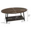 Table basse ovale à 2 niveaux Coast-1804553807