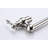 Pot Filler Faucet Wall Mount In Brushed Nickel, Quality Aerator For Silent Splash- Flow, Double Handles To Manage Water Corrosion Surface Treatment Mounted Effortless Flow With Handles, And Finish,