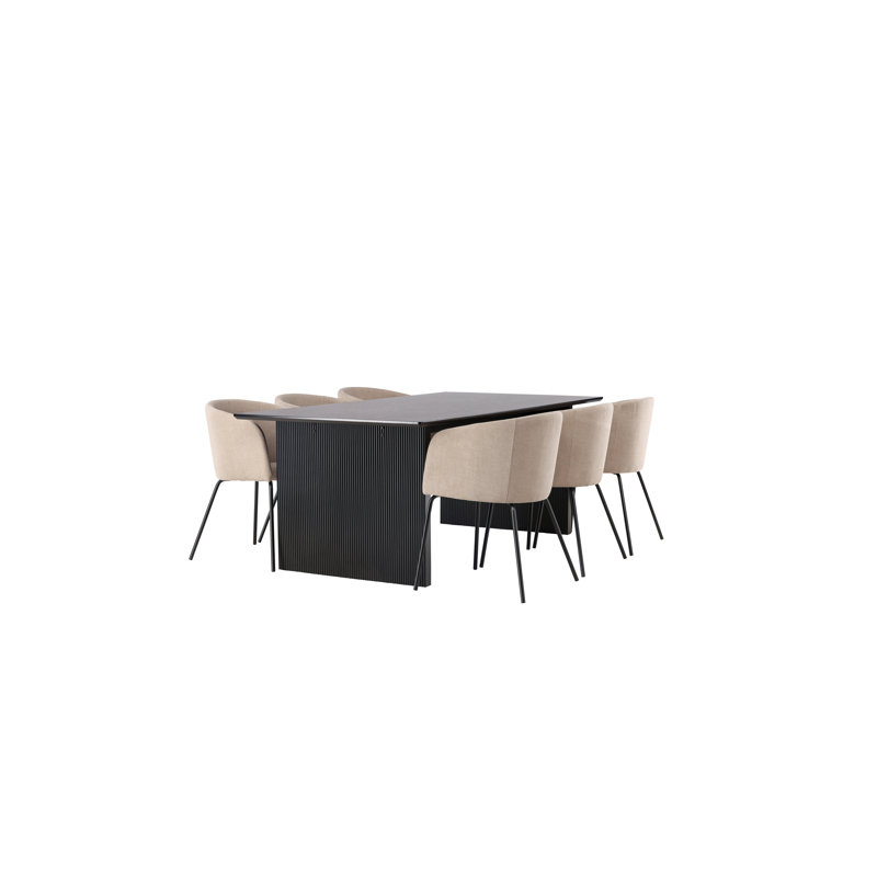 Landershire 6 - Person Dining Set