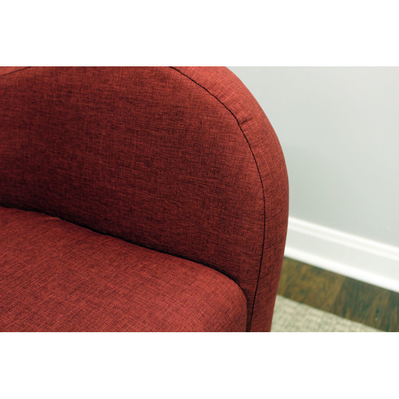 Reider Upholstered Armchair, Jitterbug Picante Performance Basketweave
