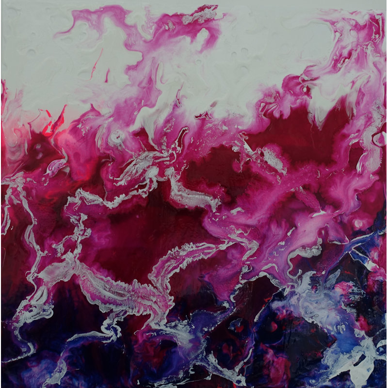 Floral Lattice Painting