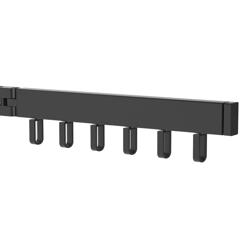 Séchoir à linge mural pliable, H 3,54 po x l 23,62 po x P 2,56 po