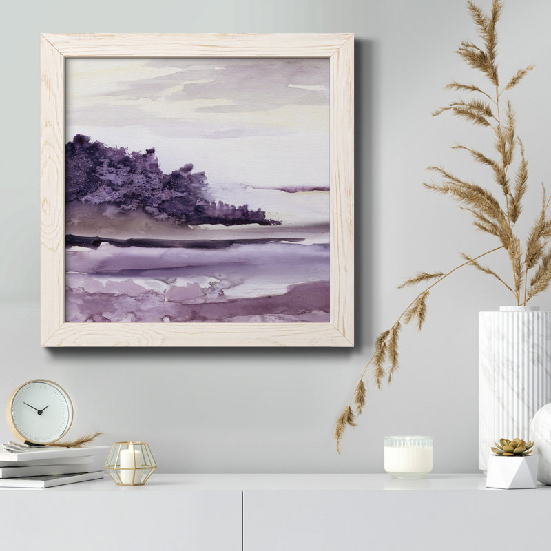 Toile avec cadre Alder Creek I-Premium - prête à être accrochée, H 27,5 po x l 27,5 po x P 1,5 po, Blanc