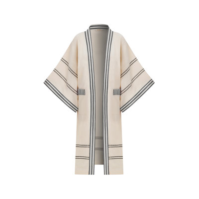 Peshtemal Kutnu Trim Kimono