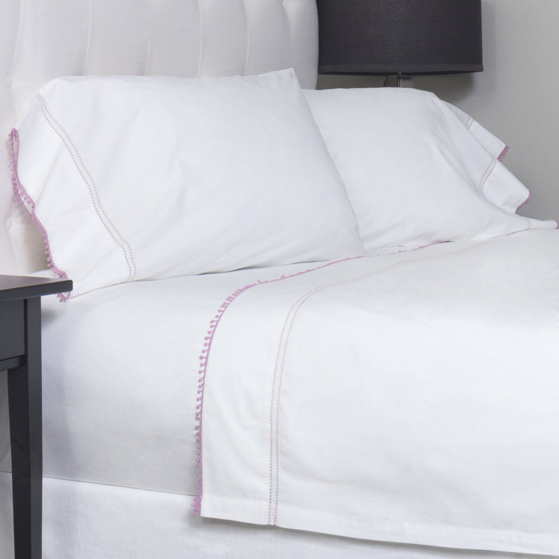 Lilay Sheet Set, Full Sheet Set with 2 Pillowcases