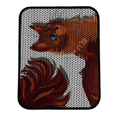 Tapis pour litière de qualité supérieure, 18 po x 24 po | 50% PVC / 50% polyester, lavable à la machine et passer l'aspirateur | Conception durable et facile à nettoyer pour les propriétaires d'animaux de compagnie | Protégez vos planchers des dég