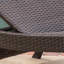 Chaise longue en osier PE-1515939937