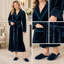 LOTUS LINEN Peignoirs moelleux moelleux peignoirs longs-60579837-60579840