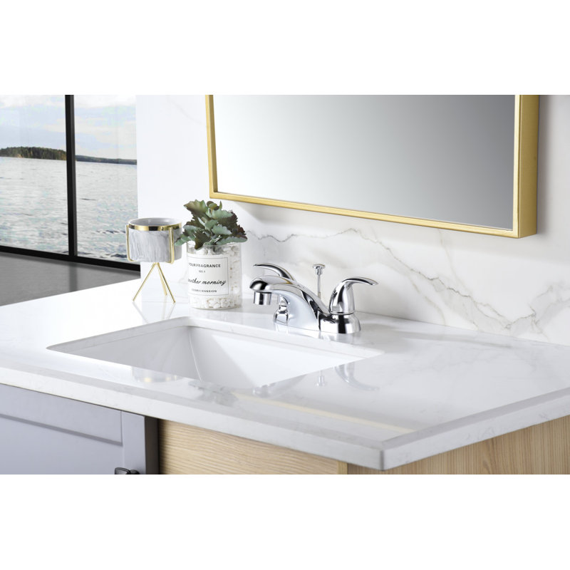 Nita Vantage Collection Two-handle 4" Centerset Lavatory Faucet, Chrome Polished