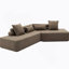Canapé modulaire Minimalist Cloud avec matériaux de pointe et coussins multiples