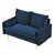 Polyester bleu foncé