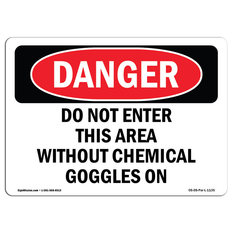 Heavy Duty Sign, 18" H x 24" W x 0.1" D