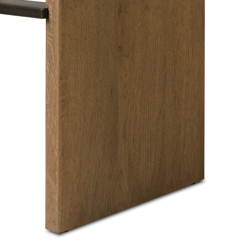 Nash Stool-Altair Mushroom-Bar, Sonoma Butterscotch/Genuine Leather, Bar Stool (30.91" Seat Height)