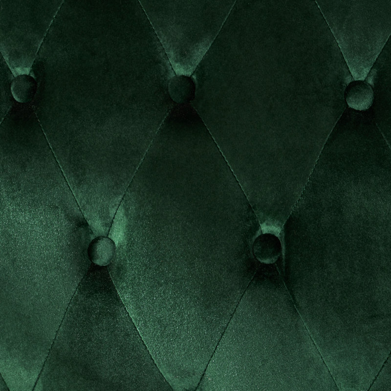 Causeuse pour la maison en velours vert