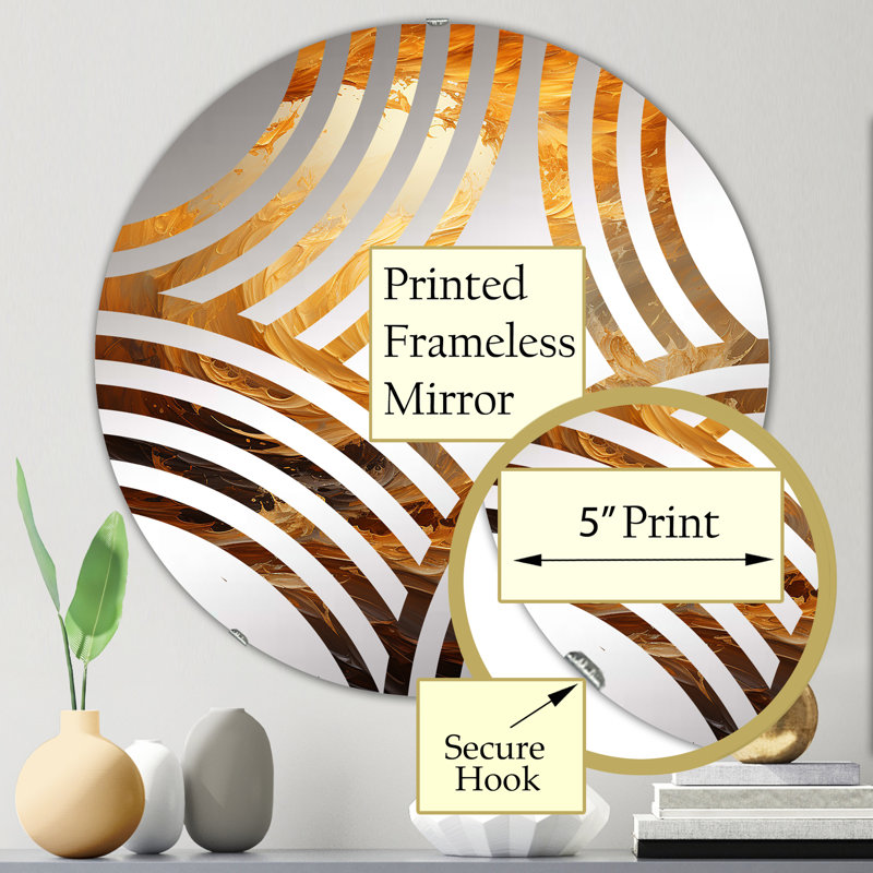 Circle Mirror, 23.6" x 23.6"