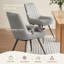 Ensemble de table et chaises de salle à manger extensible ronde à ovale Fecteau-132789862-132789864