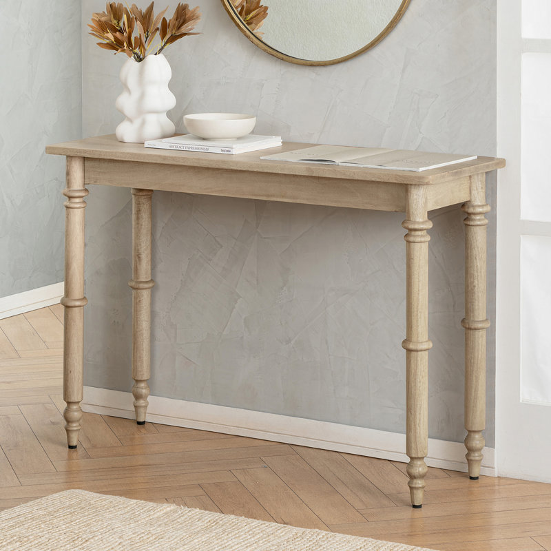 Castine Solid Wood Console Table