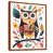 Brown Floater Framed Canvas