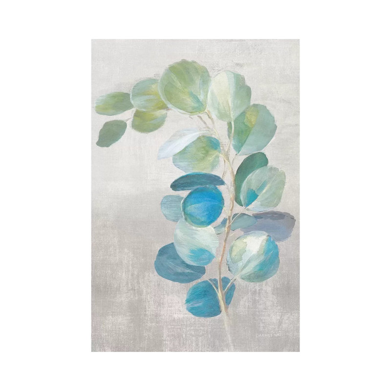 « Fresh II Grey » par Danhui nai, reproduction d’art, H 18 po x l 12 po x 1,5 po, Toile tendue, Pas de tapis