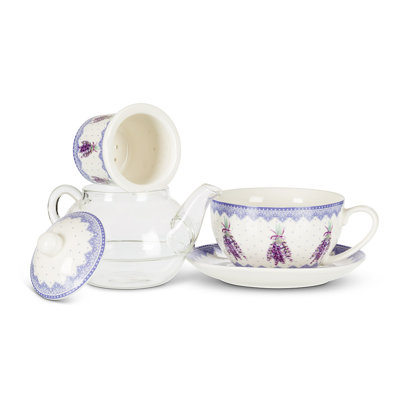 12 oz Théière en porcelaine tendre
