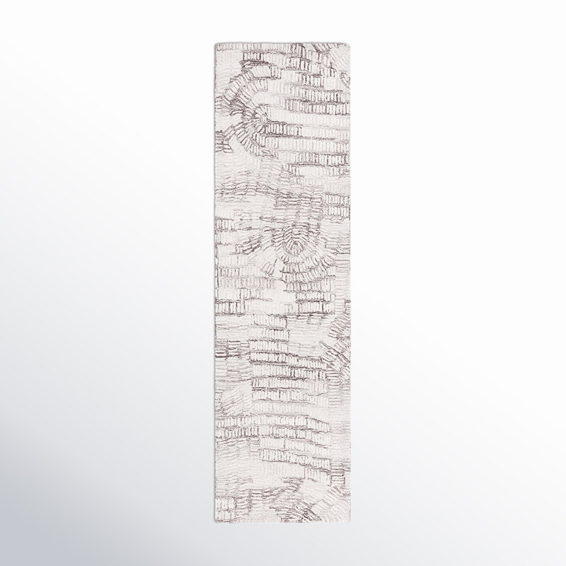 Ashwin Hand Tufted Abstract Indoor Rug, Runner 2'3" x 8'