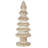 D2.6x7.7" Wooden Tree Table Decor, 2 Pack