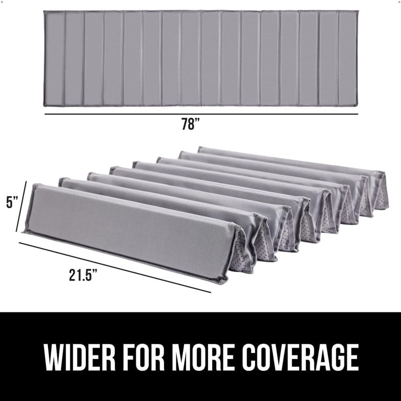 Support de coussin robuste pour fixer les canapés affaissés, canapé surdimensionné de 21,5 po x 78 po, panneaux de contreplaqué épais et supports de siège robustes, rembourrage de remplacement sous les canapés gris