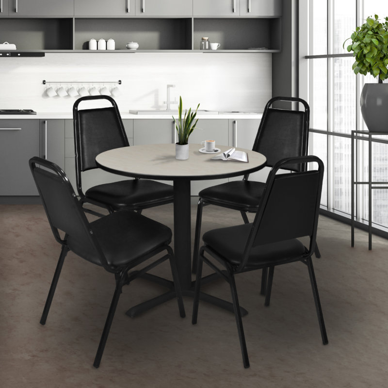 Table de salle à manger Neyland Cain, 29" H x 30" W 30" D, Érable