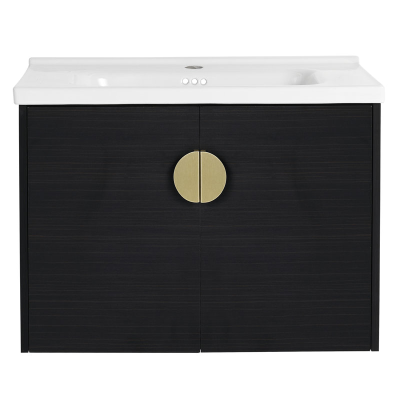 Ensemble de meuble-lavabo à fermeture en douceur 28 po avec lavabo