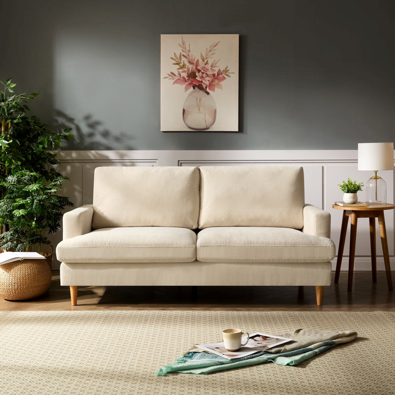 2 Seater Sofa, 3, Brown