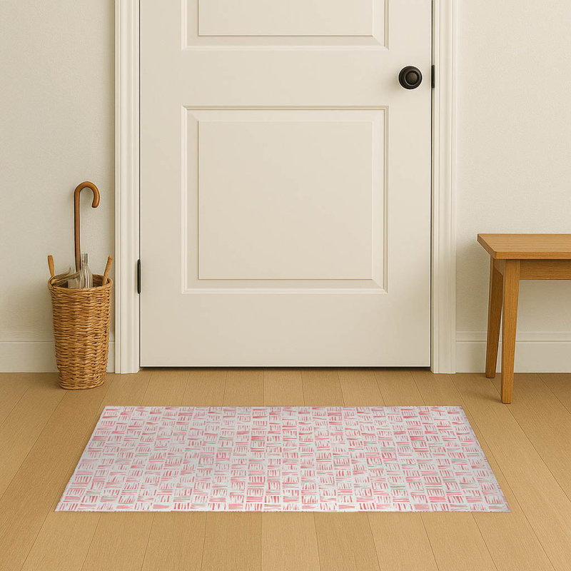 Paillasson Lash, Vieux rose, L 84 po x L 60 po