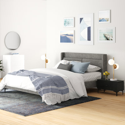 Ensemble de chambre avec lit plateforme 3 pièces Modlin