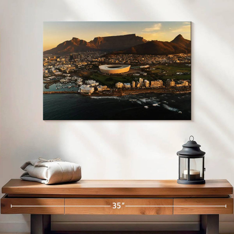 Nicci, Cape Town, paysage urbain, H 16 po x l 24 po
