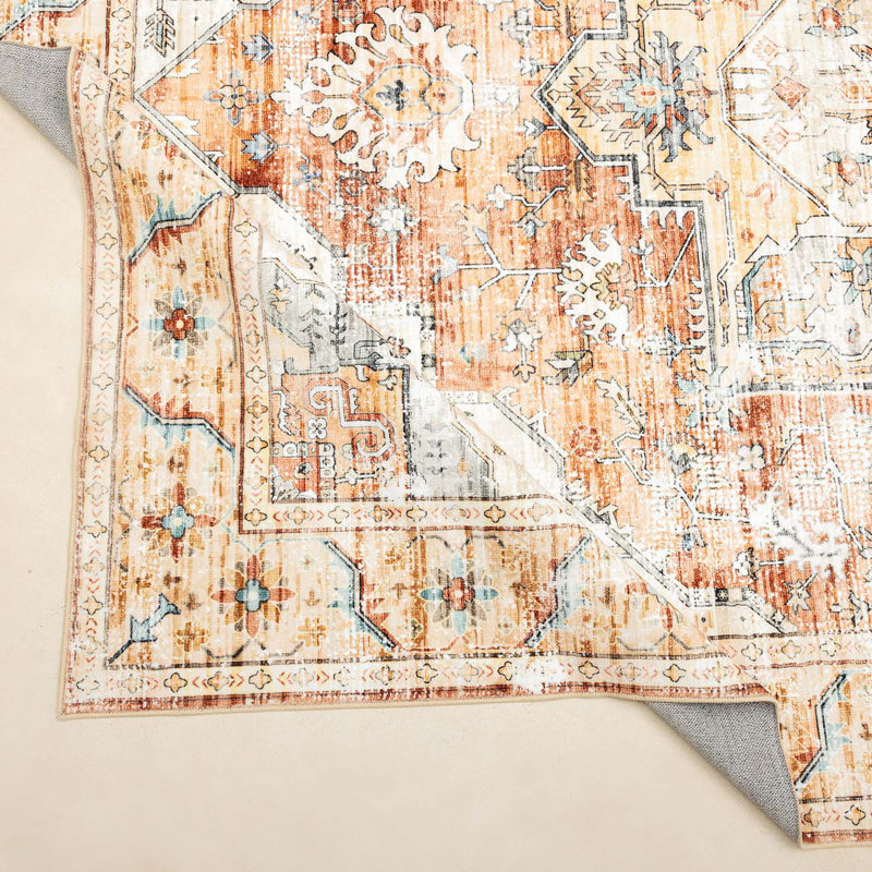 Tomacita Oriental Rug, Rectangle 6' x 9'