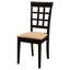 2 pièces de chaises d'appoint beige cappuccino - polyvalentes et pratiques pour une paire de chaises de salle à manger