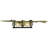Rustic Lodge Flush Mounted Sconce