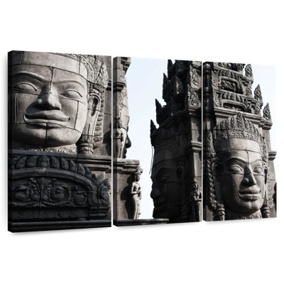 Nicci Angkor Stone Head Statues