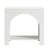 2 Tier Wood End Side Table With Innovative Arched Design-122805755