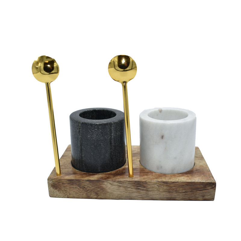 Olympus Minerals Co Marble Salt Cellar