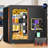 BESAFETY Safe Box, Digital Keypad Home Security Safe With Fireproof Bag-105670107
