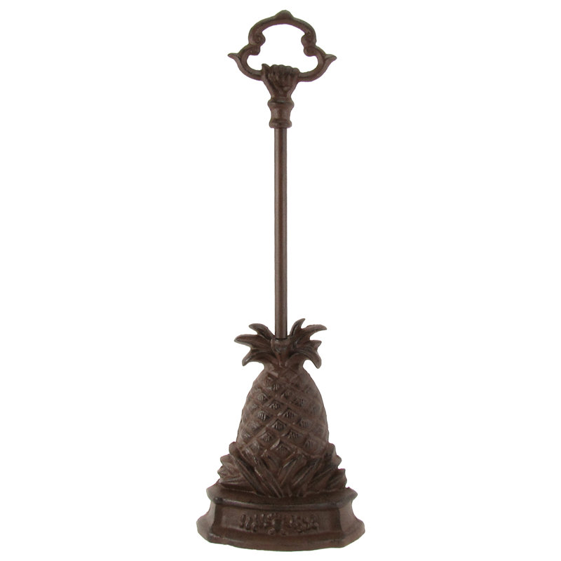 Pineapple Heavy Cast Iron Weighted Floor Stop