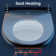 Smart Toilet Bidet with Auto Open/Close Lid, Foot Sensor Flush/Close Lid, Built in Tank, Off-Seat Auto Flush/Dual Flush,Modern One-Piece Elongated Toilet, Foot Sensor Open Seat