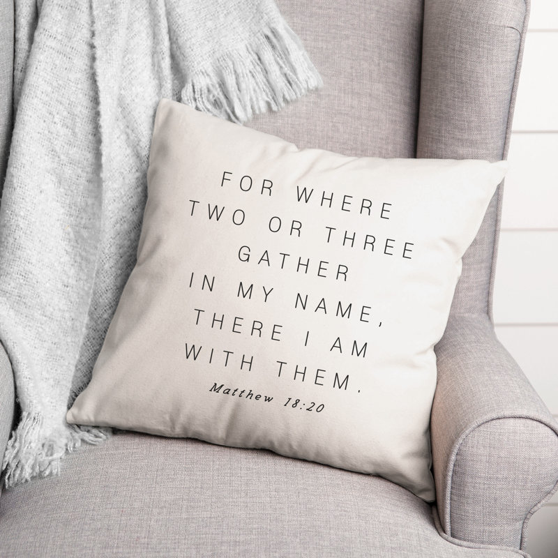 Reversible Throw Pillow