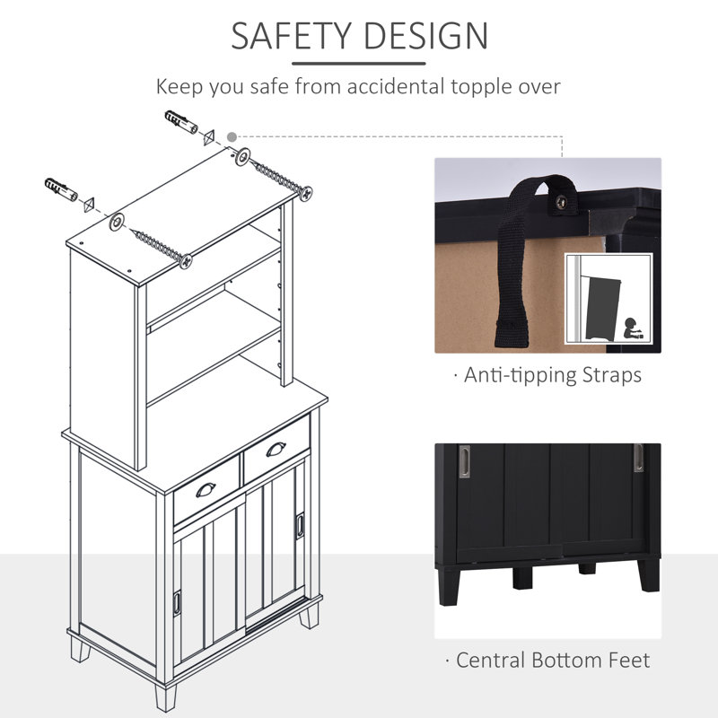 Alecse 66.75'' Kitchen Pantry