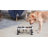 Wood Elevated Pet Dog Bowl Feeder-110590397