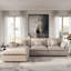 Canapé modulaire rembourré avec repose-pieds-112680361-110374990