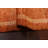 Gabbeh Kashkoli One-of-a-Kind 2'9" x 9'4" New Age Runner Wool Area Rug in Orange