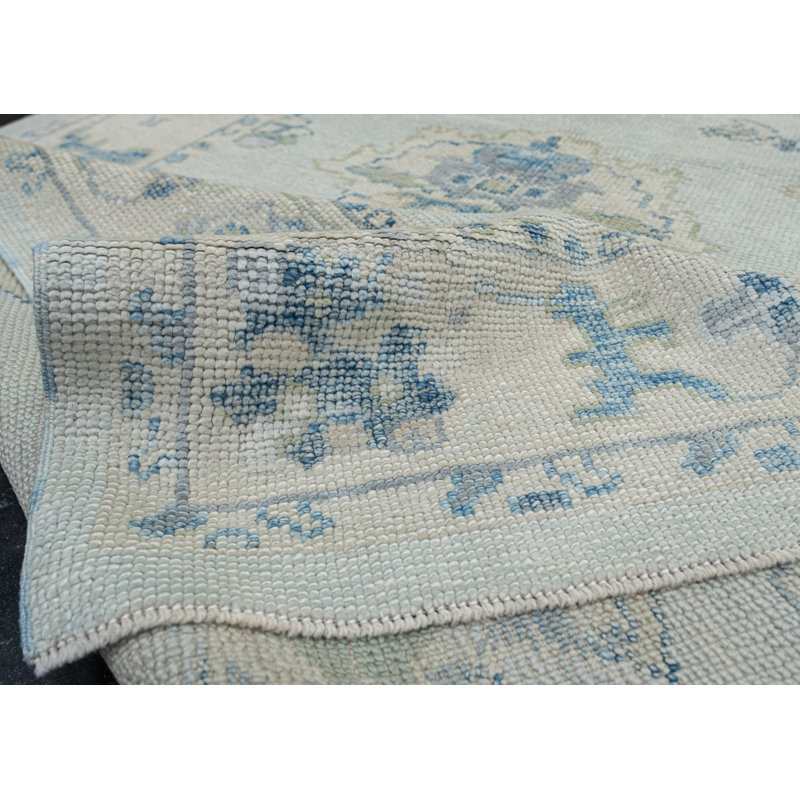 Handmade Turkish Oushak Rug 4' X 5'11"